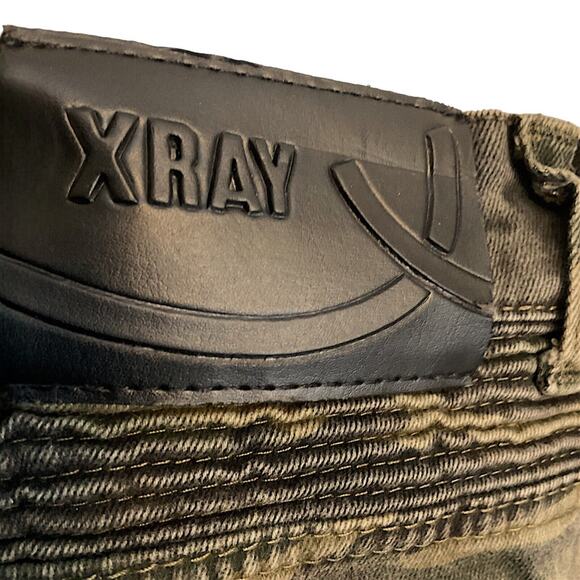 XRAY Jeans Men's Size 34 x 30 Green Camo Skinny Jeans School Cotton Stretch Hunt - Picture 9 of 12
